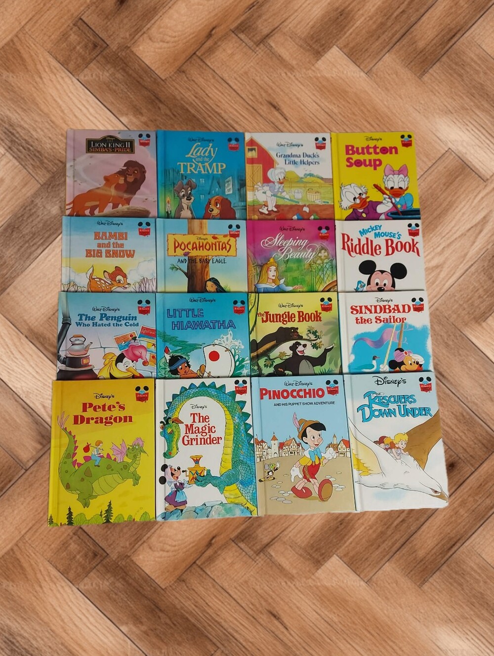 📚 Vintage Disney "Wonderful World of Reading" Hardcover Book Bundle ✨